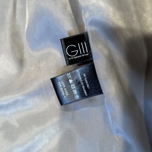 Kenneth Cole Womens Peacoat Size XL Gray Boucle Wool Fencer Collar - Picture 4 of 13